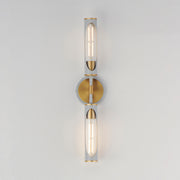 Maxim 16172CLLFGNAB Regent 2 Light Bath Vanity | Light French Gray / Natural Aged Brass