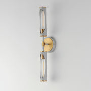Maxim 16172CLLFGNAB Regent 2 Light Bath Vanity | Light French Gray / Natural Aged Brass
