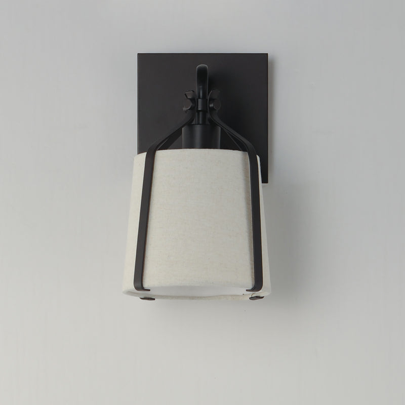 Maxim 16180OMDBZ Bandera 1 Light Wall Sconce | Dark Bronze