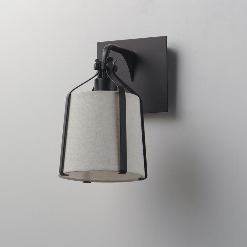 Maxim 16180OMDBZ Bandera 1 Light Wall Sconce | Dark Bronze