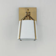 Maxim 16180WLNAB Bandera 1 Light Wall Sconce | Natural Aged Brass