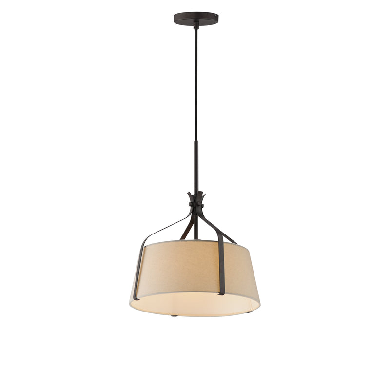 Maxim 16181OMDBZ Bandera 14" 1 Light Pendant | Dark Bronze
