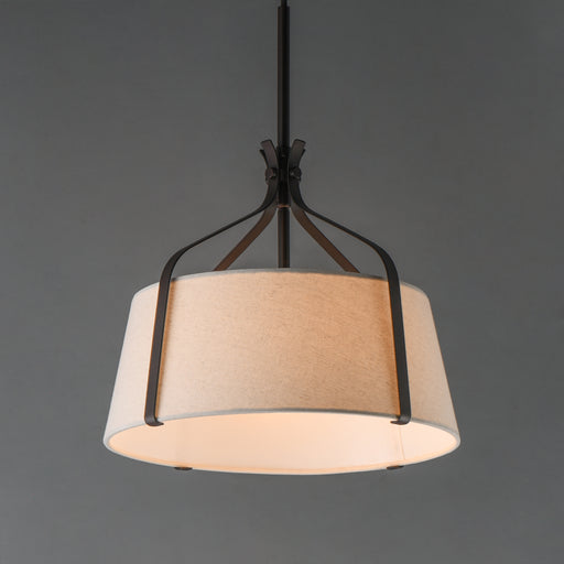 Maxim 16181OMDBZ Bandera 14" 1 Light Pendant | Dark Bronze