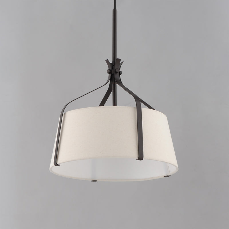 Maxim 16181OMDBZ Bandera 14" 1 Light Pendant | Dark Bronze