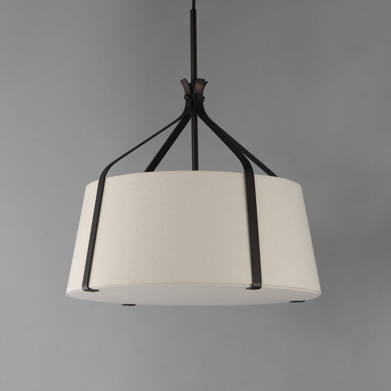 Maxim 16182OMDBZ Bandera 20" 3 Light Pendant | Dark Bronze