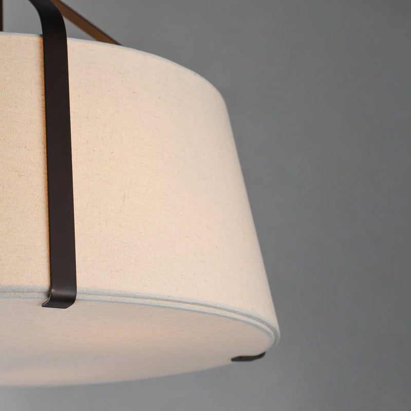 Maxim 16182OMDBZ Bandera 20" 3 Light Pendant | Dark Bronze