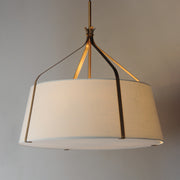 Maxim 16183WLNAB Bandera 30" 4 Light Pendant | Natural Aged Brass