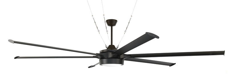 Craftmade PRT102FB6 Prost 102 LED Ceiling Fan -Flat Black