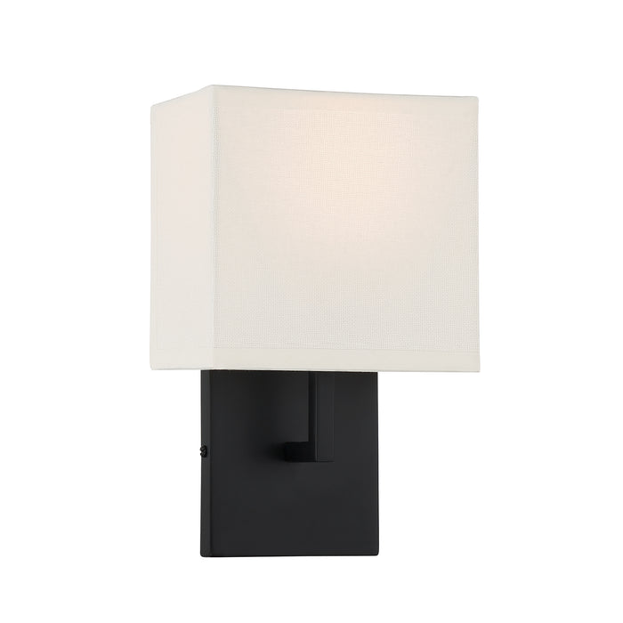 George Kovacs P470-66A Sconces 1 Light Wall Sconce -Coal