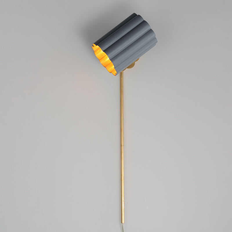 Maxim 18050DGGL Primrose 1 Light Wall Sconce | Gold Leaf
