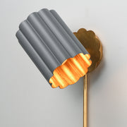 Maxim 18050DGGL Primrose 1 Light Wall Sconce | Gold Leaf