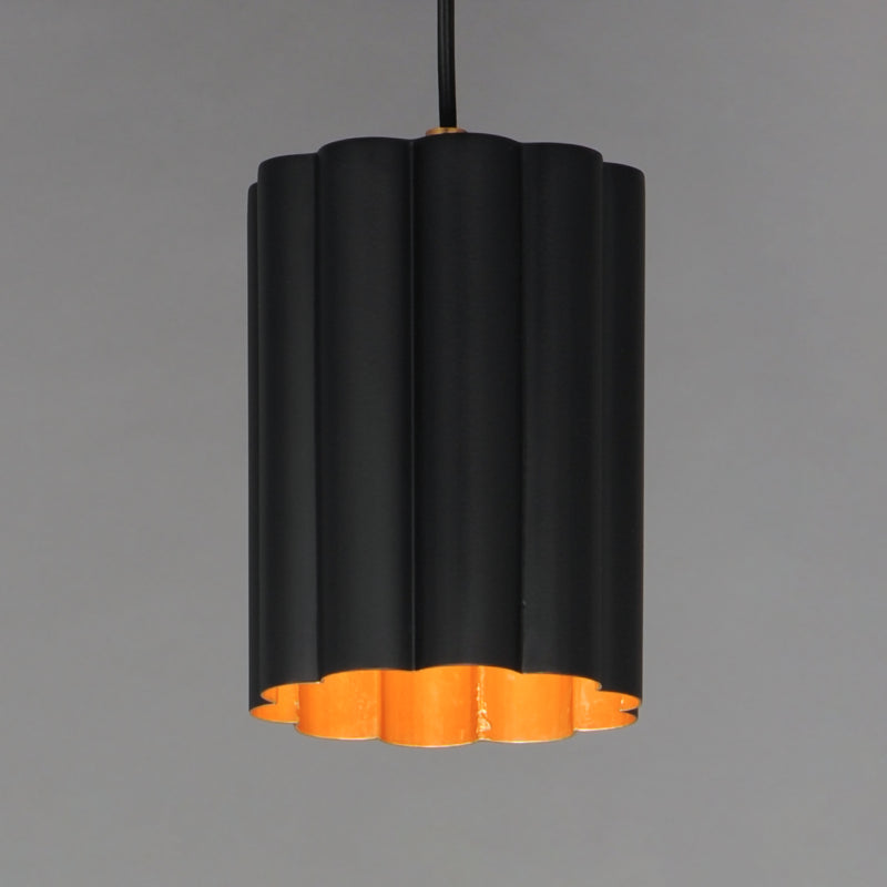 Maxim 18054BKGL Primrose 1 Light Pendant | Gold Leaf