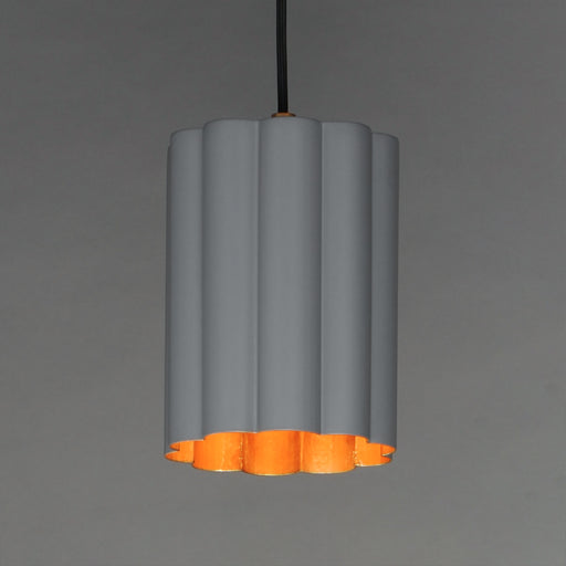 Maxim 18054DGGL Primrose 1 Light Pendant | Gold Leaf