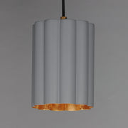 Maxim 18054DGGL Primrose 1 Light Pendant | Gold Leaf