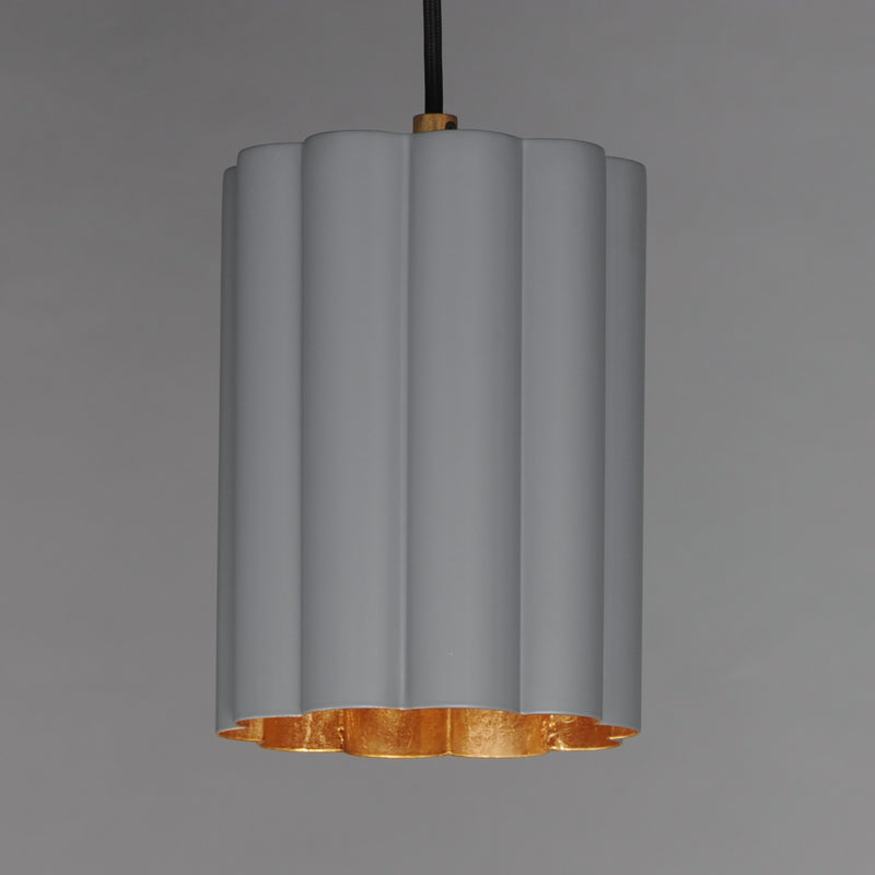 Maxim 18054DGGL Primrose 1 Light Pendant | Gold Leaf