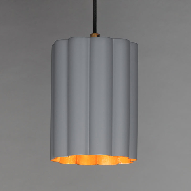 Maxim 18054DGGL Primrose 1 Light Pendant | Gold Leaf