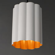 Maxim 18054MWGL Primrose 1 Light Pendant | Gold Leaf