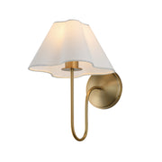 Maxim 18100WTNAB Saxon 1 Light Wall Sconce | Natural Aged Brass