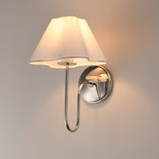 Maxim 18100WTPN Saxon 1 Light Wall Sconce | Polished Nickel