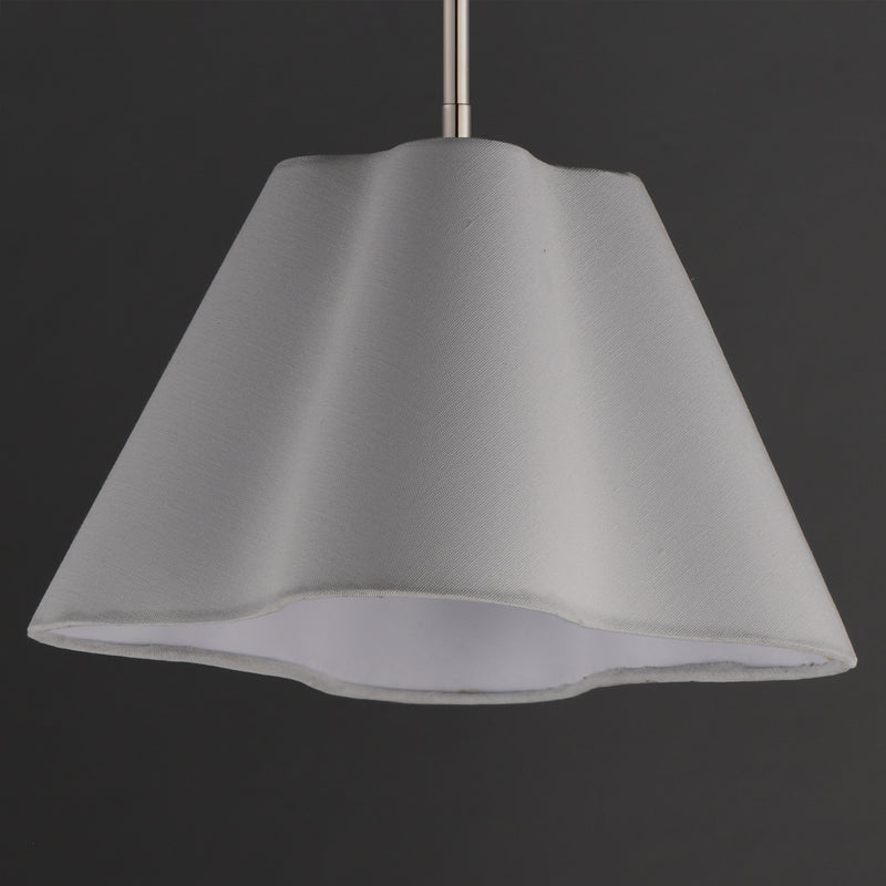 Maxim 18101WTPN Saxon 14" Pendant | Polished Nickel