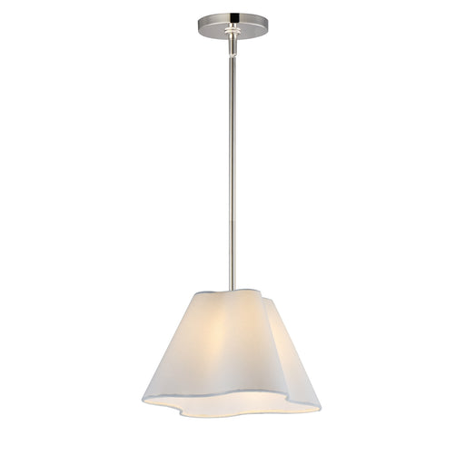 Maxim 18101WTPN Saxon 14" Pendant | Polished Nickel