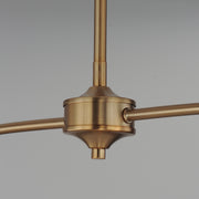 Maxim 18102WTNAB Saxon 2 Light Pendant | Natural Aged Brass