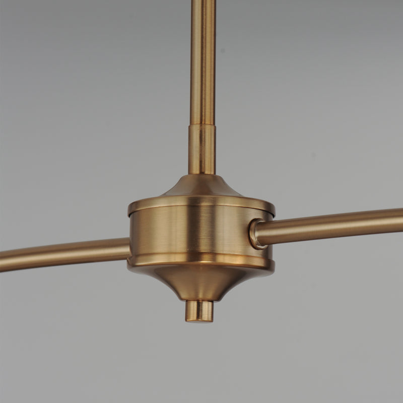 Maxim 18102WTNAB Saxon 2 Light Pendant | Natural Aged Brass