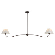 Maxim 18102WTOI Saxon 2 Light Pendant | Oil Rubbed Bronze