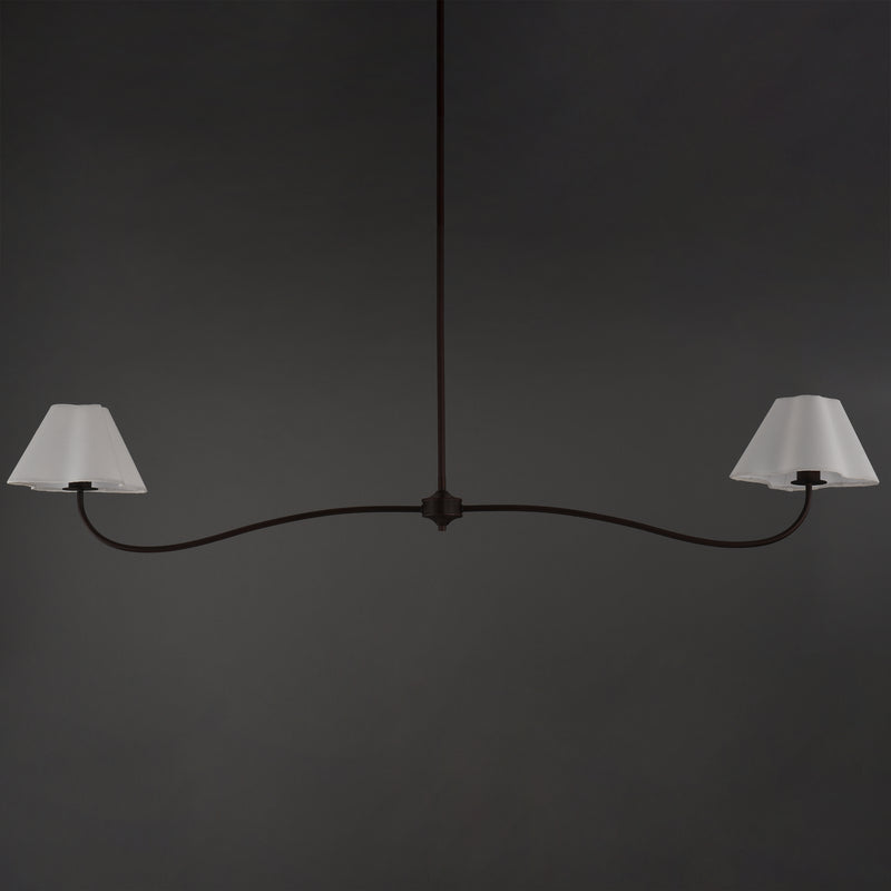 Maxim 18102WTOI Saxon 2 Light Pendant | Oil Rubbed Bronze