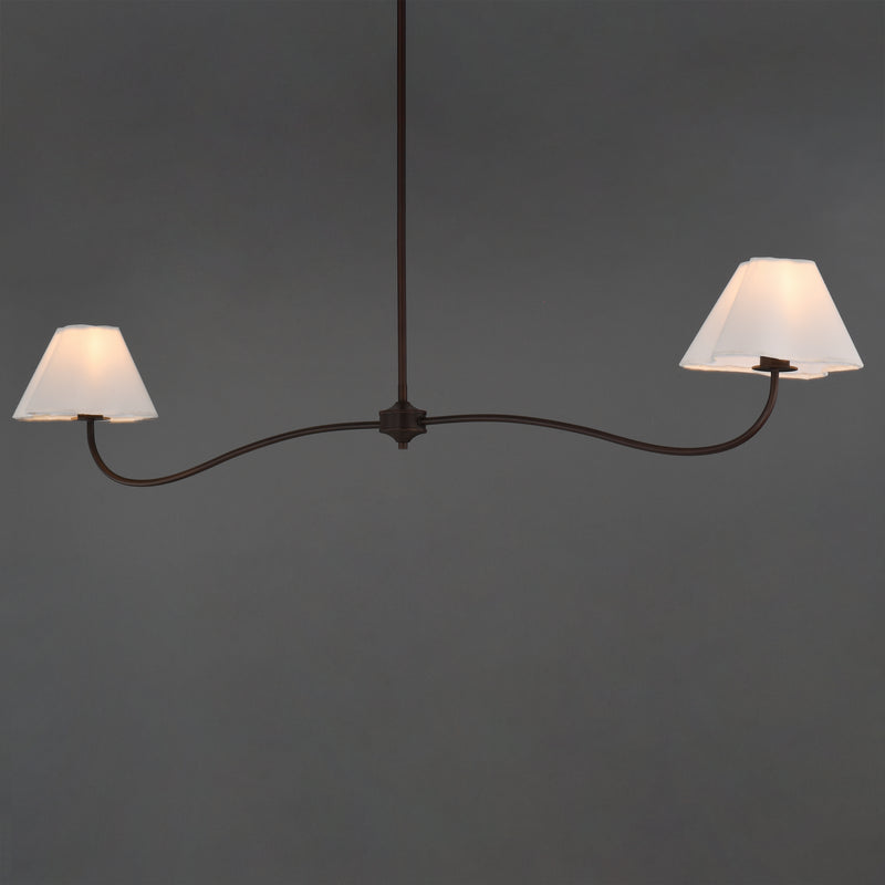 Maxim 18102WTOI Saxon 2 Light Pendant | Oil Rubbed Bronze