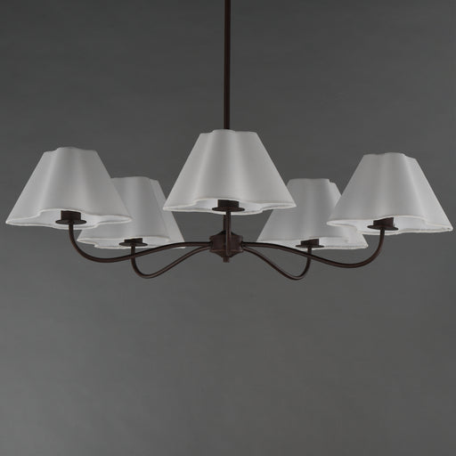Maxim 18105WTOI Saxon 5 Light Chandelier | Oil Rubbed Bronze