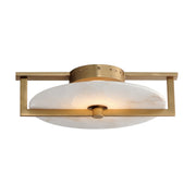 Maxim 18200WANAB Quarry LED Wall Sconce/Flush Mount | Natural Aged Brass