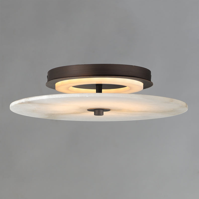Maxim 18202WADBZ Quarry 15" LED Wall Sconce/Flush Mount | Dark Bronze