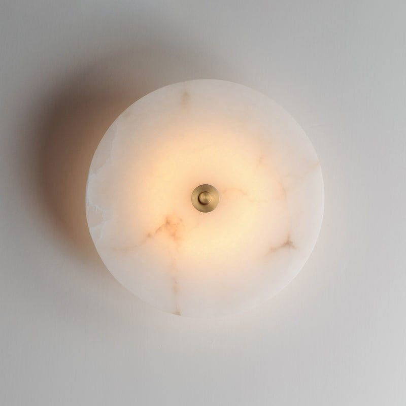 Maxim 18202WANAB Quarry 15" LED Wall Sconce/Flush Mount | Natural Aged Brass