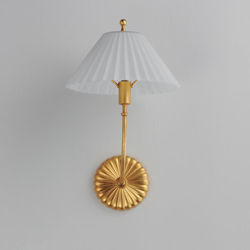 Maxim 18310SWGL Kismet 1 Light Wall Sconce | Gold Leaf