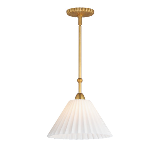 Maxim 18311SWGL Kismet 1 Light Pendant | Gold Leaf