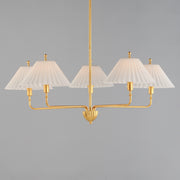 Maxim 18315SWGL Kismet 5 Light Chandelier | Gold Leaf