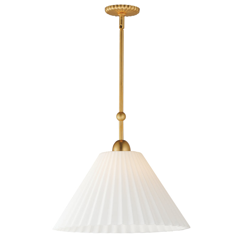 Maxim 18319SWGL Kismet 20" Pendant | Gold Leaf