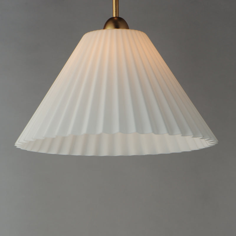 Maxim 18319SWGL Kismet 20" Pendant | Gold Leaf