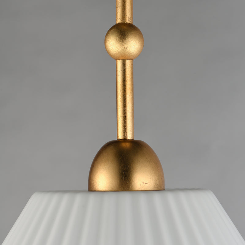 Maxim 18319SWGL Kismet 20" Pendant | Gold Leaf