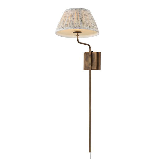 Maxim 18410BWWBR Dunbridge 1 Light Wall Sconce | Weathered Brass