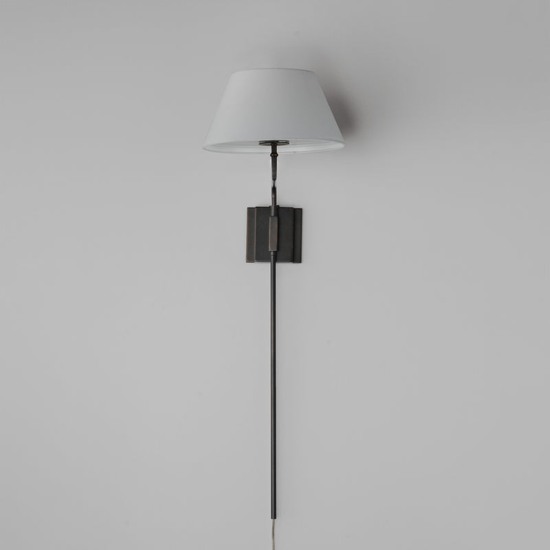 Maxim 18410OFANB Dunbridge 1 Light Wall Sconce | Antique Bronze