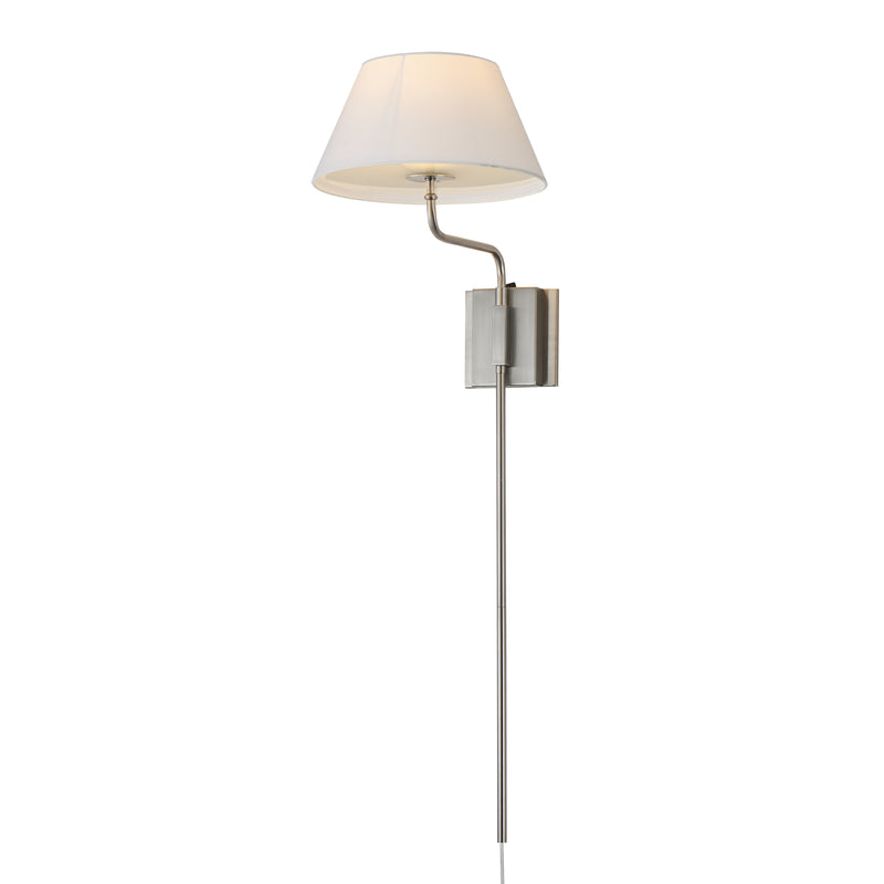 Maxim 18410OFPN Dunbridge 1 Light Wall Sconce | Polished Nickel