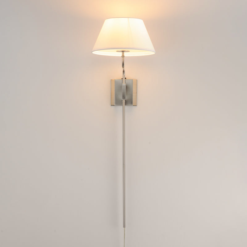 Maxim 18410OFPN Dunbridge 1 Light Wall Sconce | Polished Nickel
