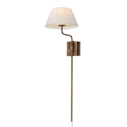 Maxim 18410OFWBR Dunbridge 1 Light Wall Sconce | Weathered Brass