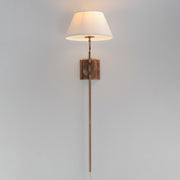 Maxim 18410OFWBR Dunbridge 1 Light Wall Sconce | Weathered Brass