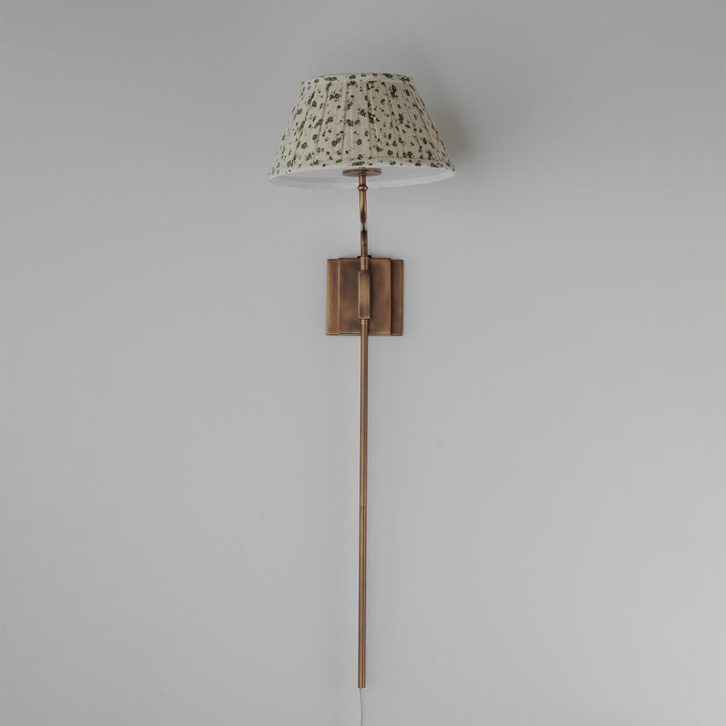 Maxim 18410OWWBR Dunbridge 1 Light Wall Sconce | Weathered Brass