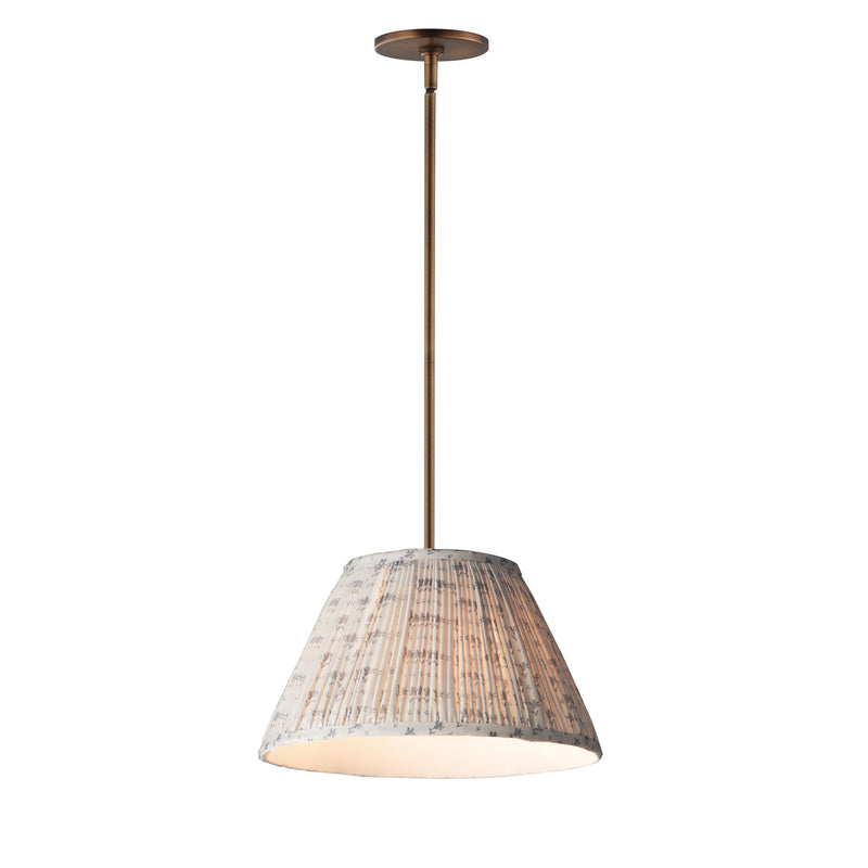 Maxim 18411BWWBR Dunbridge 14" Pendant | Weathered Brass