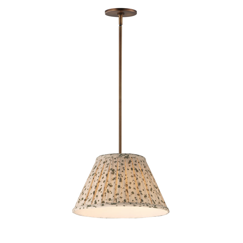 Maxim 18411OWWBR Dunbridge 14" Pendant | Weathered Brass