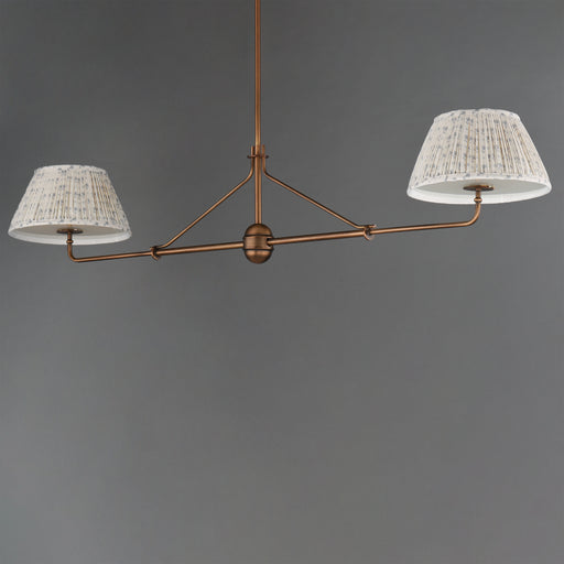 Maxim 18412BWWBR Dunbridge 2 Light Pendant | Weathered Brass